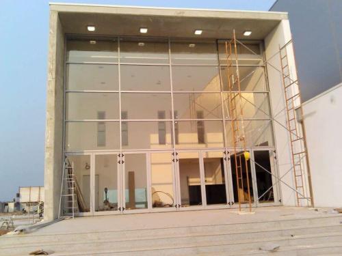 obras angola portoes aquecimento